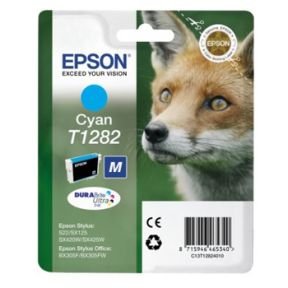 Epson T1282 C blekkpatron - C13T12824012 Original - Cyan 3,5 ml Epson T1282 C blekkpatron - C13T12824012 Original - Cyan 3,5 ml