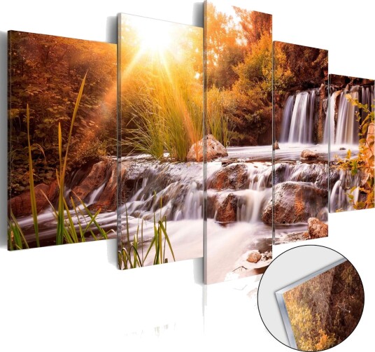 Bilde På Akryl Autumn's Valley 100x50 Artgeist sp. z o. o.