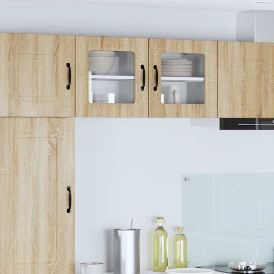  Kjøkkenskap 2 pcs Sonoma eik 40 x 31 x 40 cm Konstruert tre