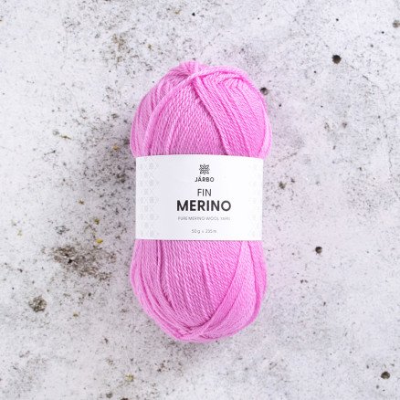 Svarta Fåret Fine Merino Garn 319 Pink Cupcake Svarta Fåret Fine Merino Garn 319 Pink Cupcake