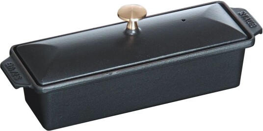 Staub Terrine ovnsform støpejern svart 30x11 cm