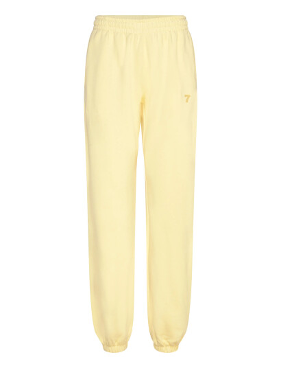 7 DAYS Active Organic Fitted Sweatpants - Yellow - L