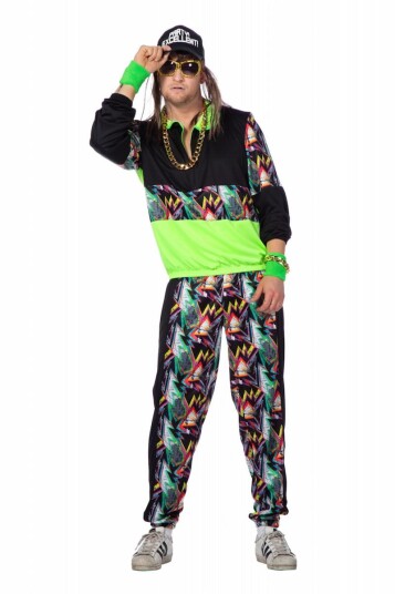Wilbers &: Wilbers 90talls Treningssett Unisex Karnevalskostyme XSmall Wilbers &: Wilbers 90talls Treningssett Unisex Karnevalskostyme XSmall