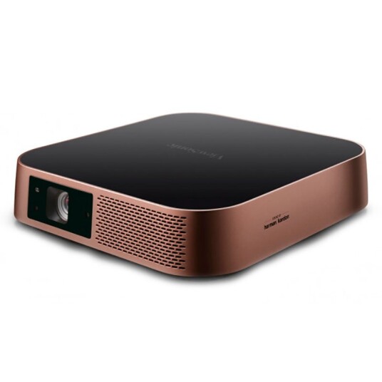 ViewSonic M2 DLP projector 3D 802.11a/b/g/n wireless Bluetooth 4.0 matte Svart 1920 x 1080 1200 ANSI lumens
