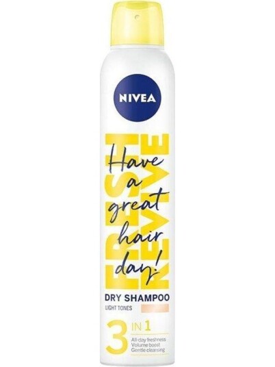 Nivea Fresh Revive 3in1 Light Dry Shampoo Nivea Fresh Revive 3in1 Light Dry Shampoo