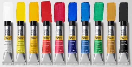 Winsor & Newton Galeria Acrylic Colour Set 10x12 ml 837320