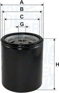 Drivstoffilter MAGNETI MARELLI 153071762561 Drivstoffilter MAGNETI MARELLI 153071762561