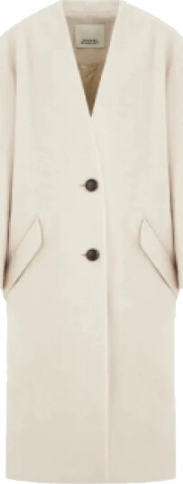 Isabel Marant Dame Frakker Hvit XS,