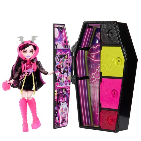Monster High Skulltimates Secrets Neon Frights Draculaura