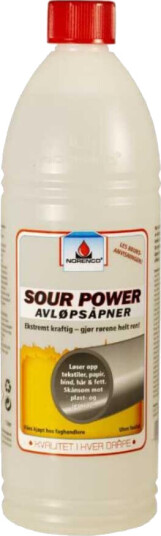 Norenco Avløpsåpner Sour Power 1l Norenco Avløpsåpner Sour Power 1l
