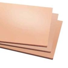 K&S KS Kobberplate 0.64x100x250mm 1stk