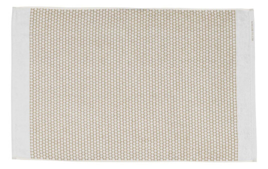 Mette Ditmer Grid baderomsmatte 50 x 80 cm Sand-offwhite Mette Ditmer Grid baderomsmatte 50 x 80 cm Sand-offwhite