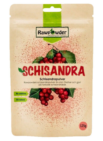 Økologisk Schisandrapulver, 125 g