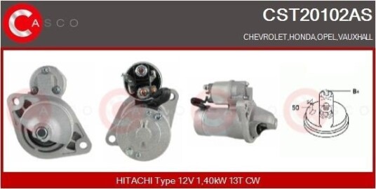 Starter CASCO CST20102AS Starter CASCO CST20102AS