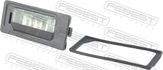 Febest Nummerskiltlys FEBEST 23631 001LED