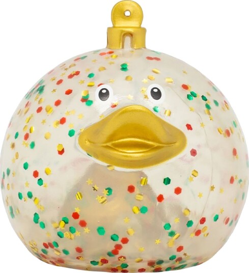 Badeand Juletreball Glitter Badeand OneSize Badeleker