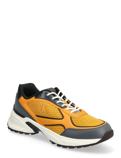 Calvin Klein Hike Runner Laceup Mesh Mix - Orange - 41 Calvin Klein Hike Runner Laceup Mesh Mix - Orange - 41