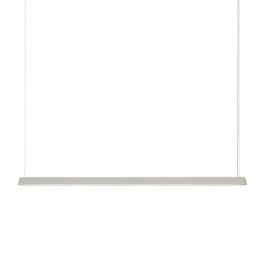 Muuto Linear Taklampe Grå Stor Muuto Linear Taklampe Grå Stor