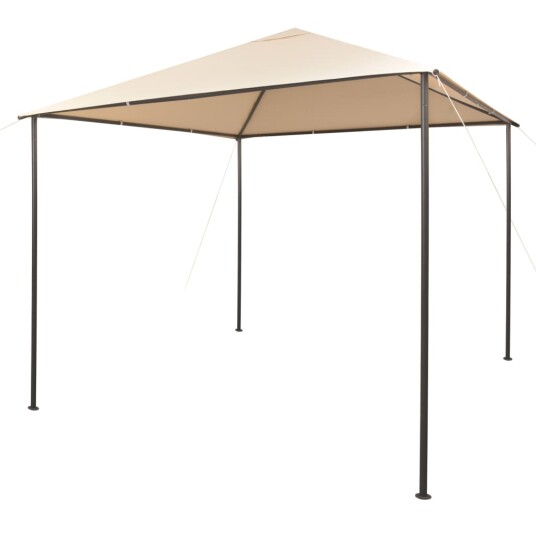 vidaXL Paviljongtelt 3x3 m stål Beige vidaXL Paviljongtelt 3x3 m stål Beige