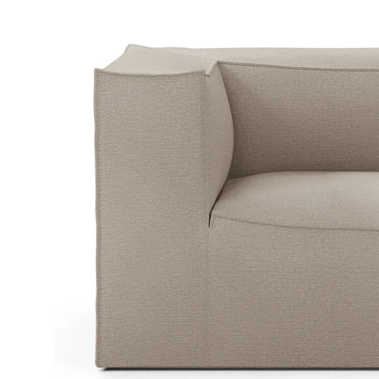 Ferm Living Catena Sofa Armrest Left S400    Cotton Linen   Natural