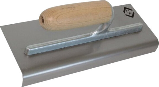 C.K Concrete Edging Trowel Carbon Steel Wood Grip 280X115mm C.K. T5274 C.K Concrete Edging Trowel Carbon Steel Wood Grip 280X115mm C.K. T5274