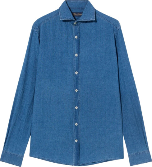 Brooks Brothers Herre Skjorter Blå L,
