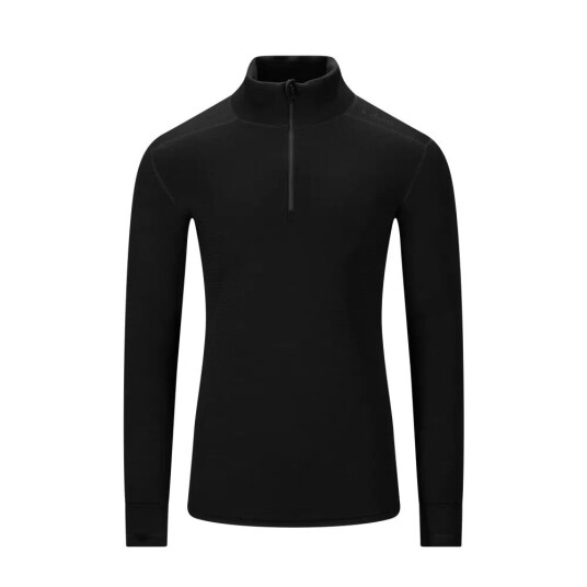 Aclima FleeceWool V2 Polo (M) til herre black Str. L Aclima FleeceWool V2 Polo (M) til herre black Str. L