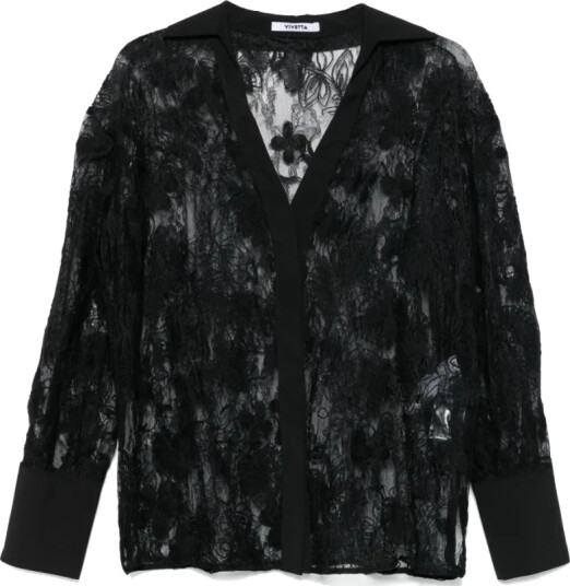 Vivetta Dame Bluser & Skjorter Svart S, Vivetta Dame Bluser & Skjorter Svart S,