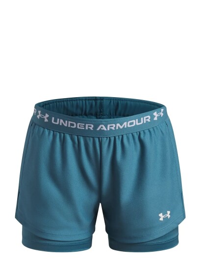 Under Armour Ua Tech Play Up 2N1 Short Blue 152 158