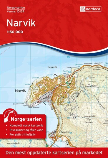 Nordeca Kart Norge-serien 1:50 000
