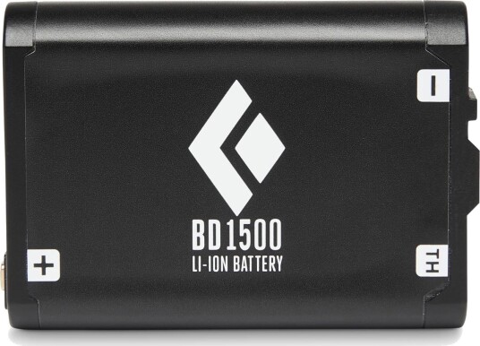Black Diamond Batteri og lader BD 1500 Black