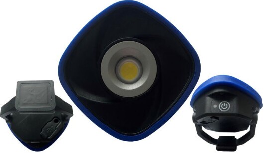 BATO Arbeidslampe 6 w Med Flex Magnet. 300/600 Lumen. Oppladbar