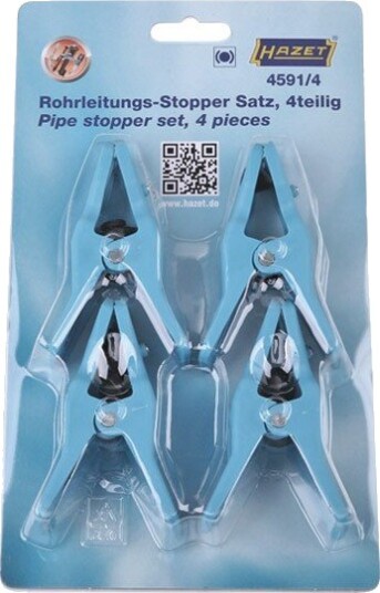 HAZET 4591/4 Stoppersett, slange- / rørledning HAZET 4591/4 Stoppersett, slange- / rørledning