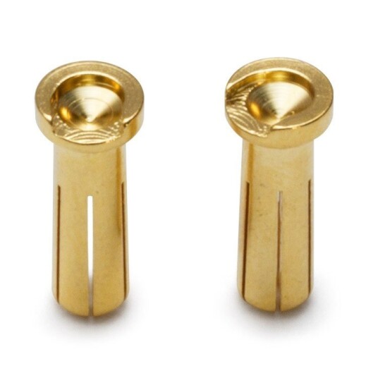 Amass 5.0mm Gullkontakter - 10x Hankontakter