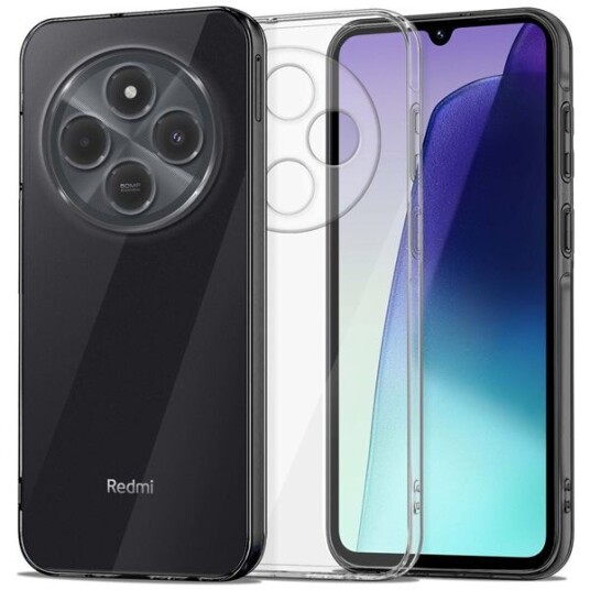 Tech-Protect FlexAir+ TPU-deksel til Xiaomi Redmi 14C - Gjennomsiktig