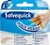 Salvequick Aqua Resist plasters waterproof 1op-40pcs