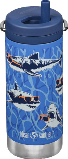 Klean Kanteen TKWide Twist Cap termokrus 355 ml, sharks in shades Klean Kanteen TKWide Twist Cap termokrus 355 ml, sharks in shades