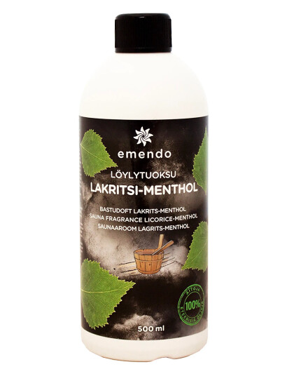 Emendo Sauna Fragrance Licorice Menthol   Nude   500 ml