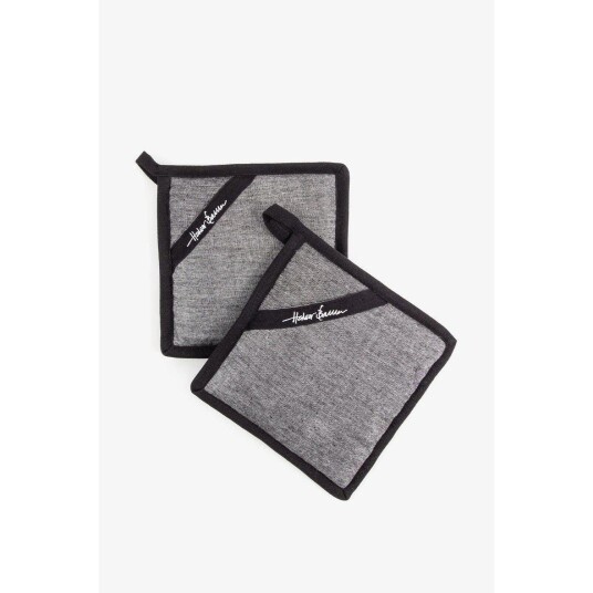 Lama Halvor Bakke Grytekluter (2 pk) Sort Lama Halvor Bakke Grytekluter (2 pk) Sort