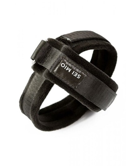 SEI MIO   Cross Purposes Unique Over Wrap Cross Cuff Restrai