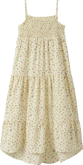 Name It Nkfvinaya Strap Maxi Dress Yellow 146