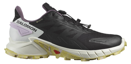 Salomon Supercross 4 Gore-tex Black / Vanilla Ice / Orchid Petal UK 6 / EU 39 1/3 Salomon Supercross 4 Gore-tex Black / Vanilla Ice / Orchid Petal UK 6 / EU 39 1/3