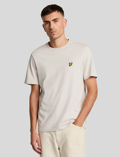 Lyle & Scott Plain T-Shirt - Beige - XS