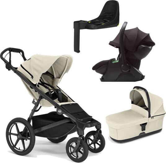 Thule Urban Glide 4 Soft Beige + Maple Black + Base Alfi