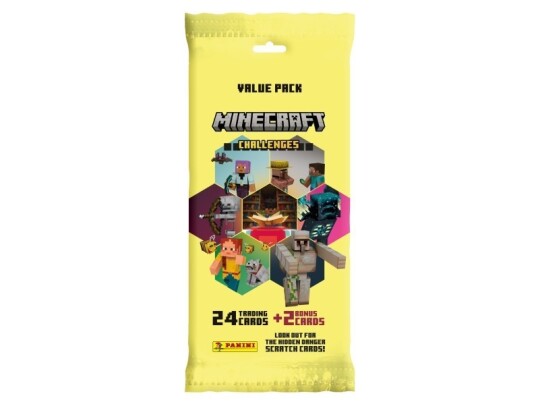 Minecraft Fat Pack Samlekortspill - Panini Koleksjon