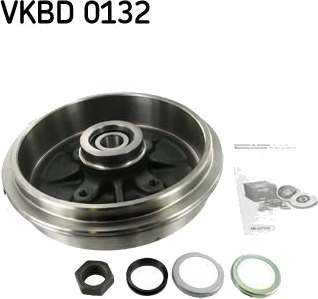Bremsetrommel SKF VKBD 0132