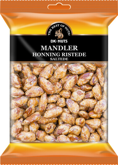 Mandler (Honningristede & Saltede) 0,3 Kg