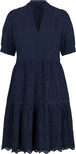YAS Yasholi Ss Dress S. Noos - Navy - XS YAS Yasholi Ss Dress S. Noos - Navy - XS