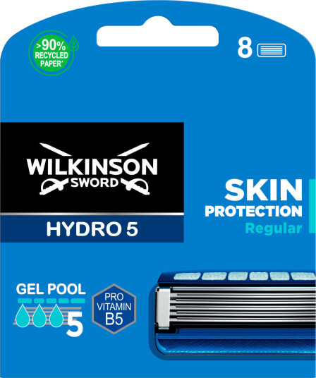 Wilkinson 8 stk. Hydro 5 barberblader Wilkinson 8 stk. Hydro 5 barberblader