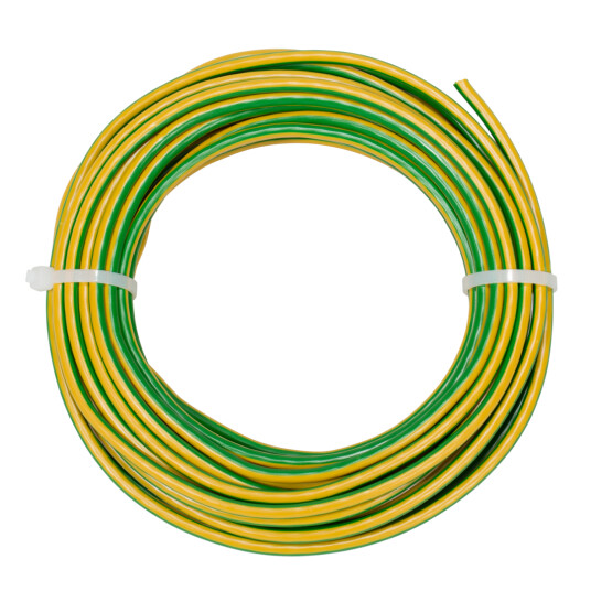 PN 4MM GUL GRØNN BUNT 25 M